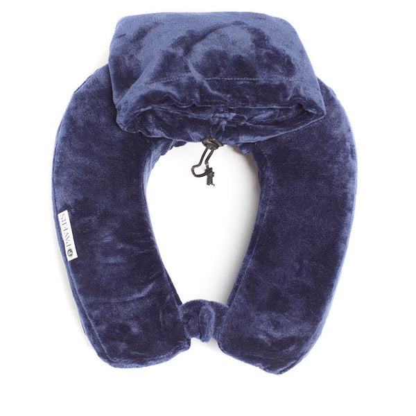 pavers Memory Foam Travel Pillow - Navy