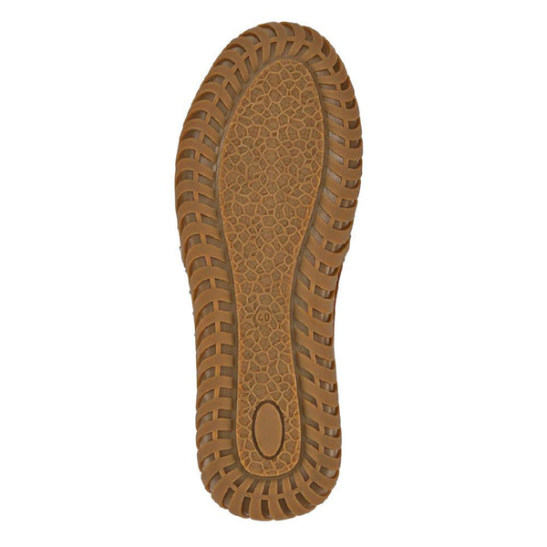 Pavers Men's Casual Leather Slip-On Shoes - Tan