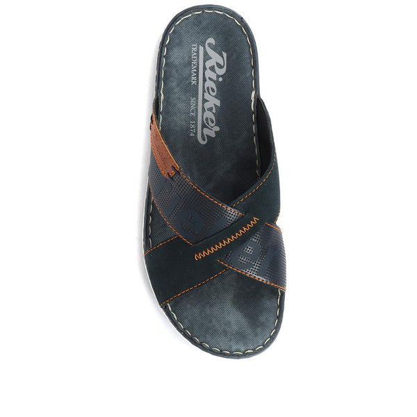 Pavers Men's Mule Sandals - Navy
