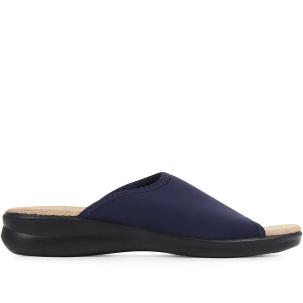 pavers Mule Sandals - Navy