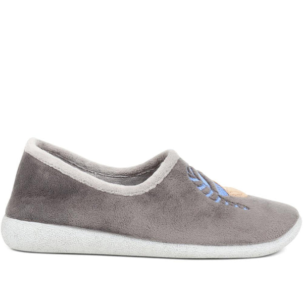 pavers Novelty Slippers - Grey