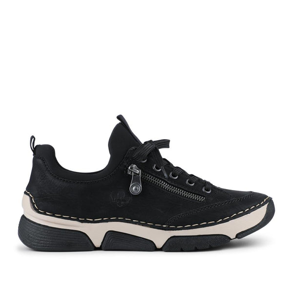pavers Pull-On Trainers - Black