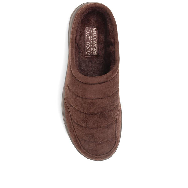 Pavers Relaxed Fit Murette Slippers - Chocolate