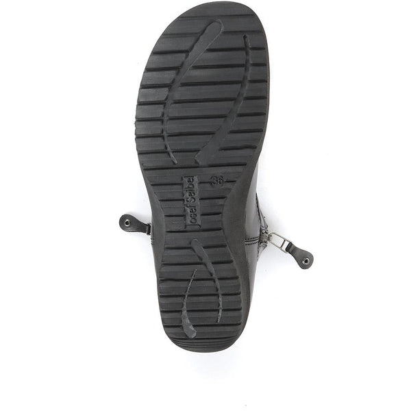 Pavers Sanja Leather Boots - Black