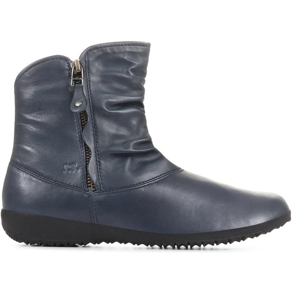 pavers Sanja Leather Boots - Navy