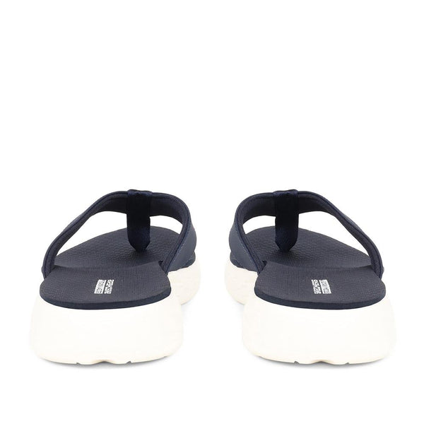 pavers Skechers Cushioned Sandals - Navy