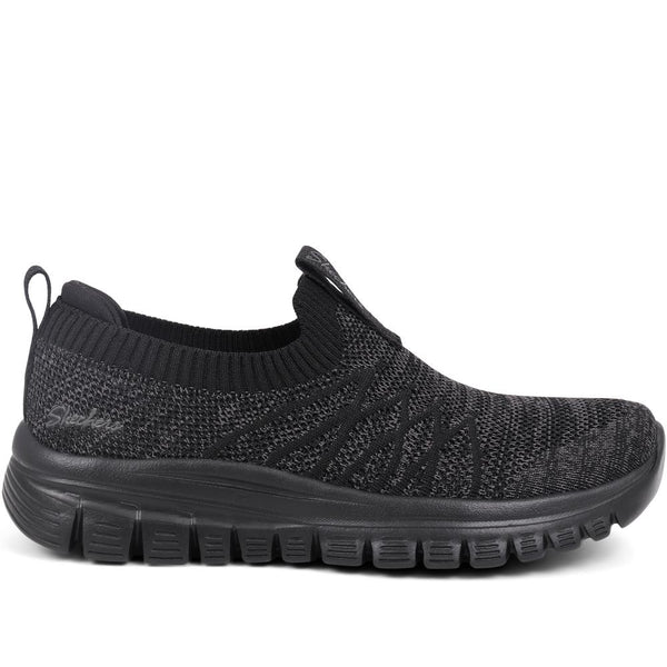 pavers Skechers Graceful - Good Vibe - Black