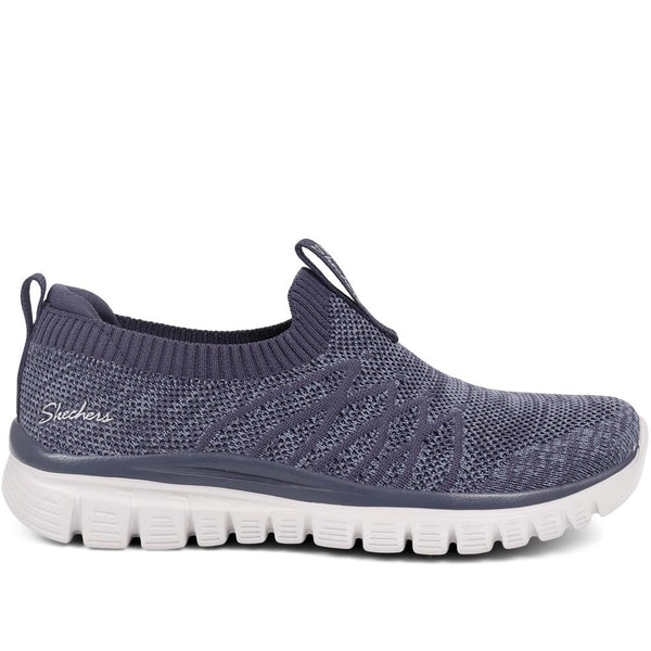 pavers Skechers Graceful - Good Vibe - Navy