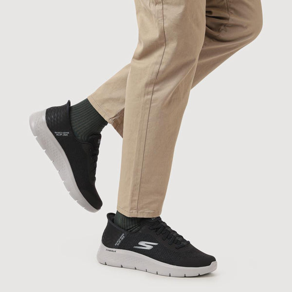Pavers Skechers Slip Ins GO WALK FLEX - Black-Grey