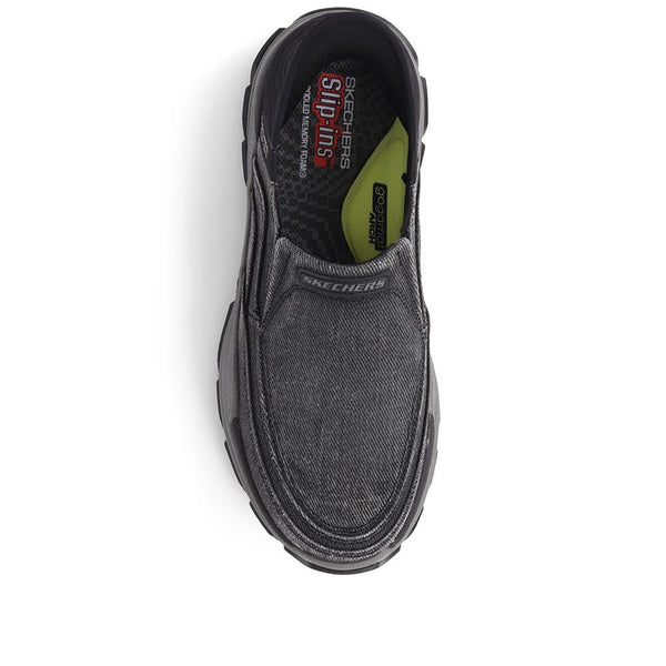 Pavers Skechers Slip-ins RF: Respected - Elgin - Black