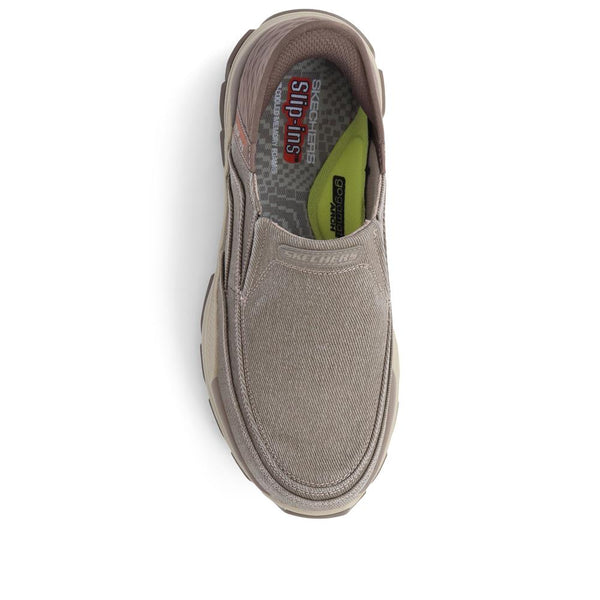 Pavers Skechers Slip-ins RF: Respected - Elgin - Taupe