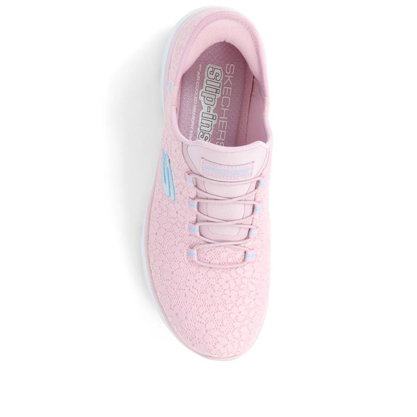 Pavers Skechers Slip-Ins: Summits - Lacey Gem - Pink