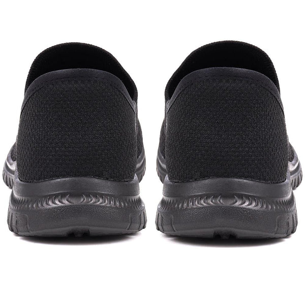 Pavers Skechers Slip-ins: Virtue - Sleek Shoes - Black