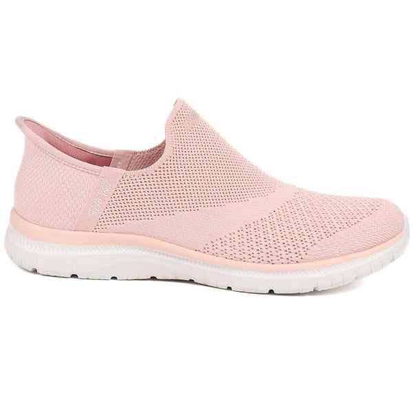 pavers Skechers Slip-ins: Virtue - Sleek Shoes - Rose