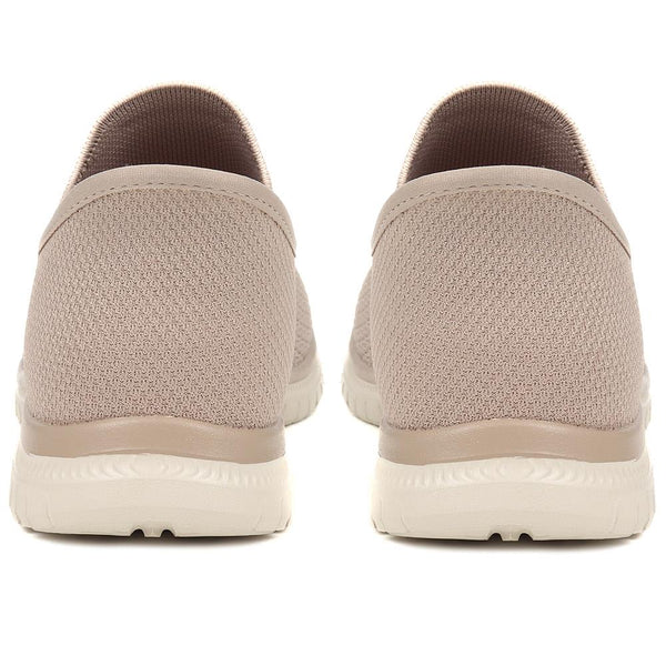 Pavers Skechers Slip-ins: Virtue - Sleek Shoes - Taupe