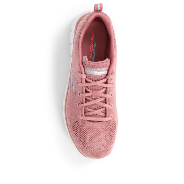 Pavers Skechers Track - Daytime Dreamer - Rose