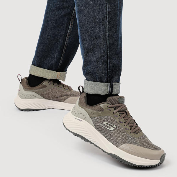 Pavers Skechers Wide Fit Bounder RSE - Hazlet - Taupe