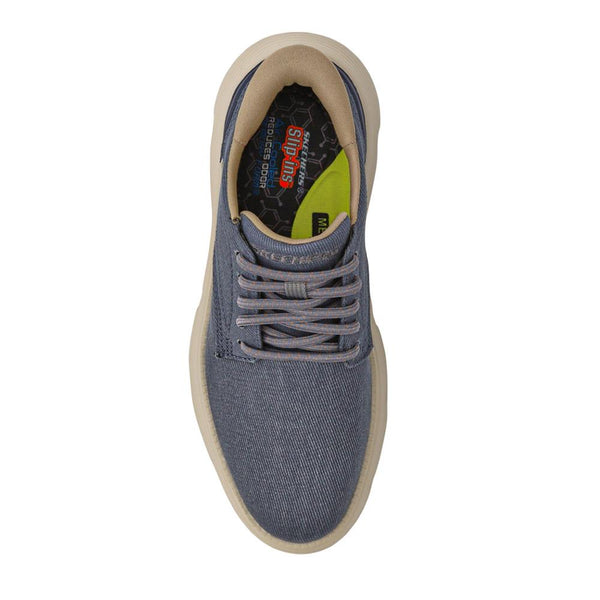 Pavers Slip-ins: Garza - Clive Shoes - Blue