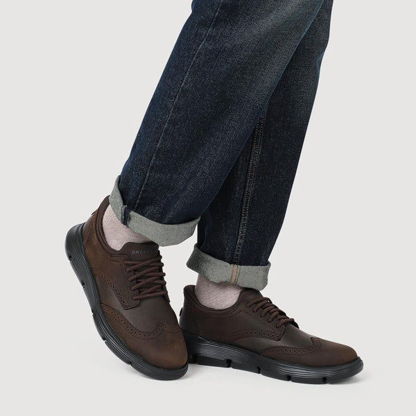 Pavers Slip-ins: Garza - Sully Shoes - Chocolate