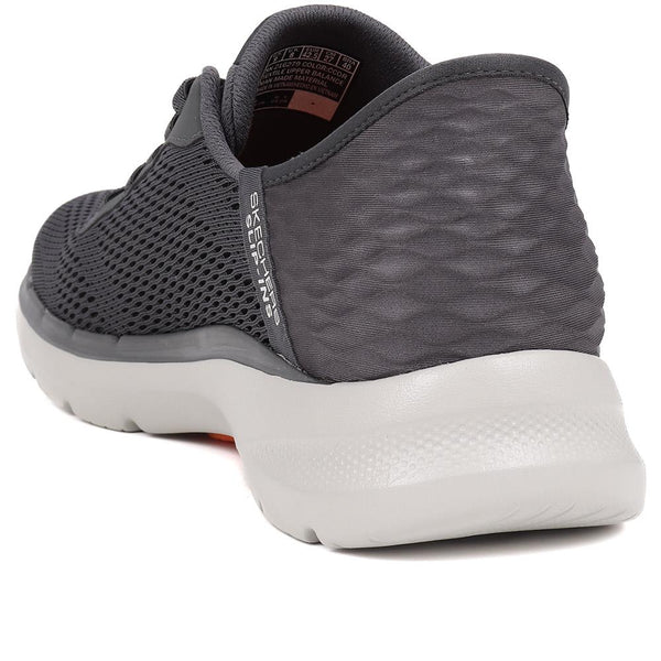 Pavers Slip-Ins GO WALK Trainers - Charcoal