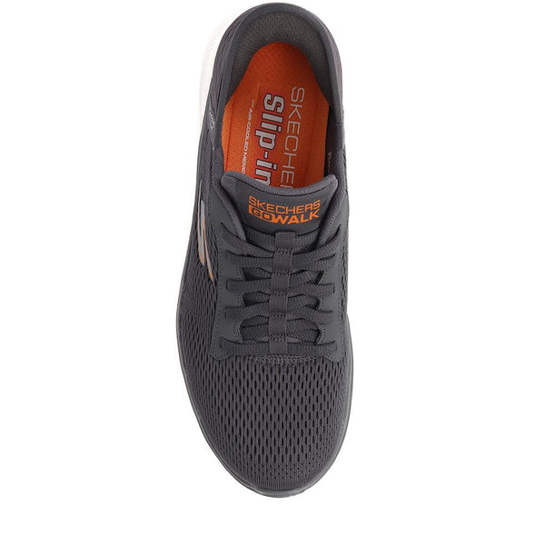 Pavers Slip-Ins GO WALK Trainers - Charcoal