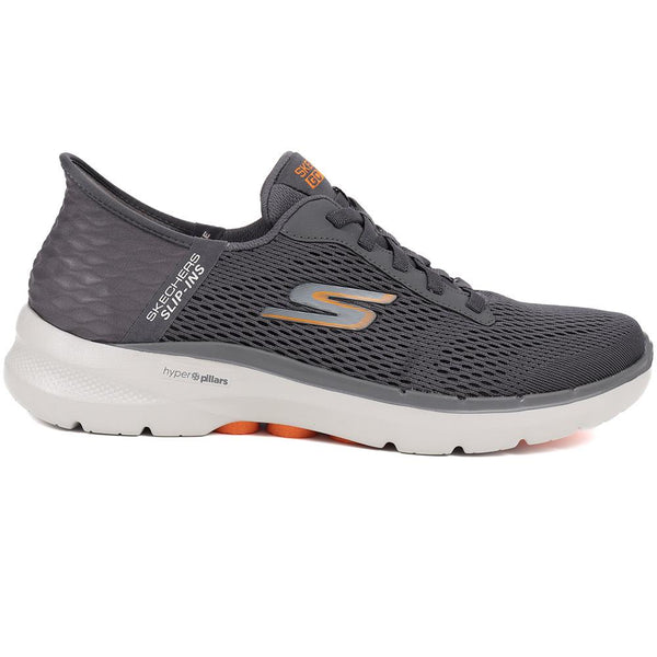 pavers Slip-Ins GO WALK Trainers - Charcoal