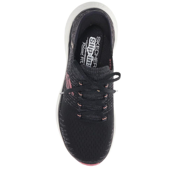 Pavers Slip-ins Relaxed Fit: Edgeride - Black-Pink