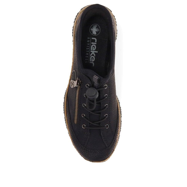 Pavers Slip-On Casual Shoes - Black