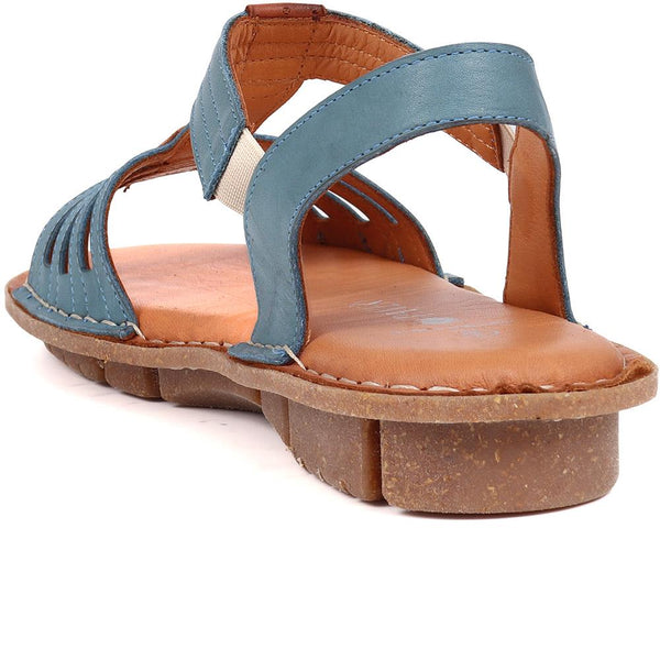 Pavers Slip-On Elasticated Sandals - Denim