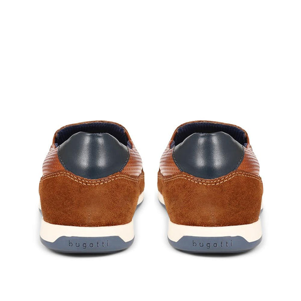 Pavers Slip-On Leather Trainers - Cognac