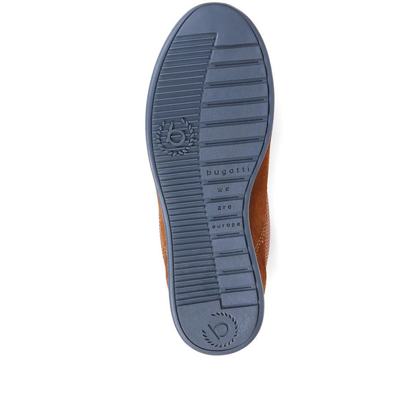 Pavers Slip-On Leather Trainers - Cognac