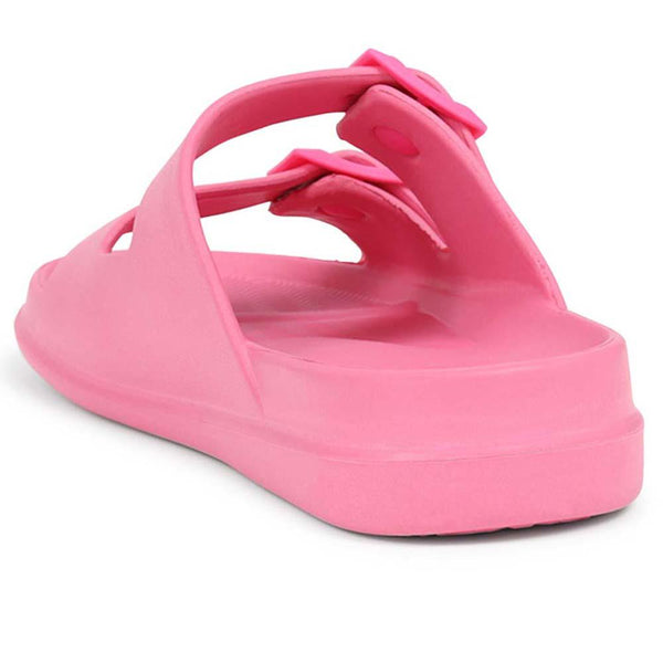 Pavers Slip-On Mules - Fuchsia