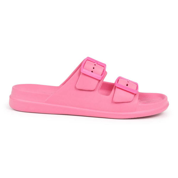 pavers Slip-On Mules - Fuchsia