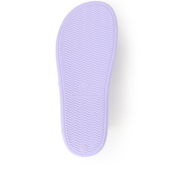 Pavers Slip-On Mules - Lilac