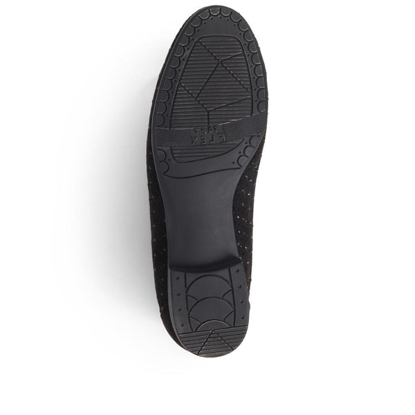 Pavers Slip-On Pumps - Black