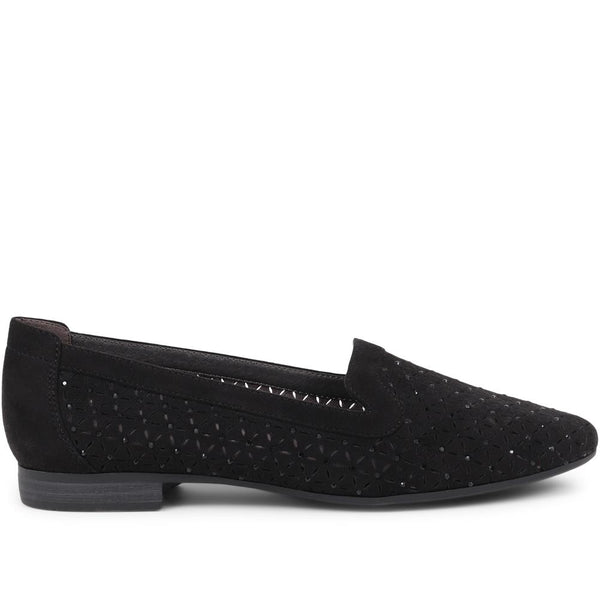 pavers Slip-On Pumps - Black
