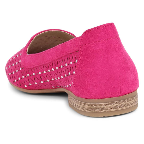 Pavers Slip-On Pumps - Fuchsia