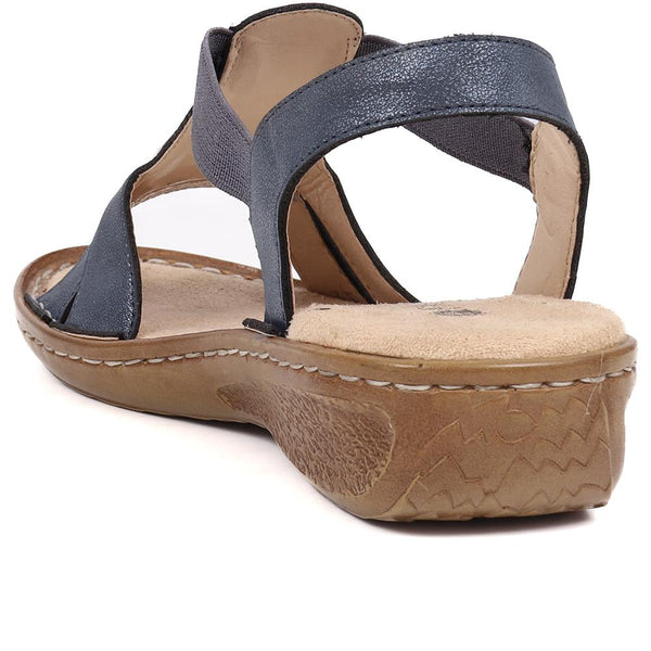 Pavers Slip-On Sandals - Navy