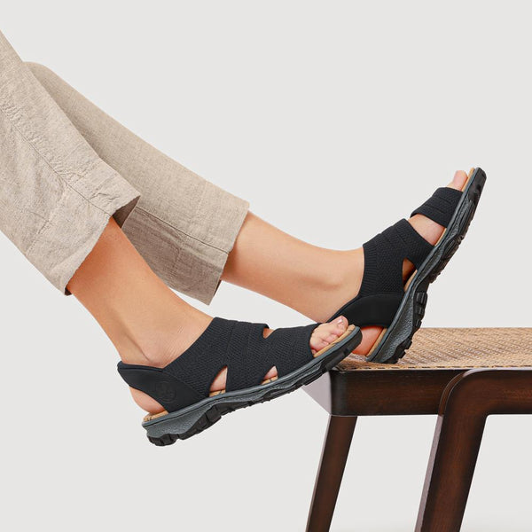 Pavers Slip-On Sandals - Navy