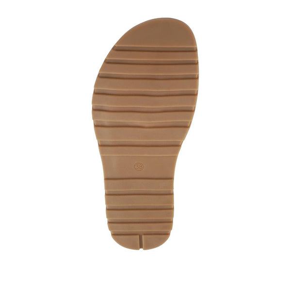Pavers Slip-On Toe Post Sandals - Tan