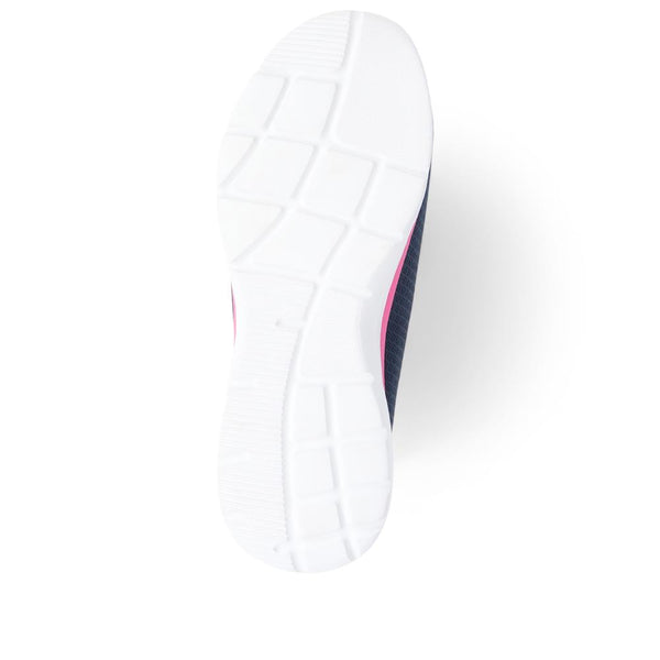 Pavers Slip-On Trainers - Navy-Pink