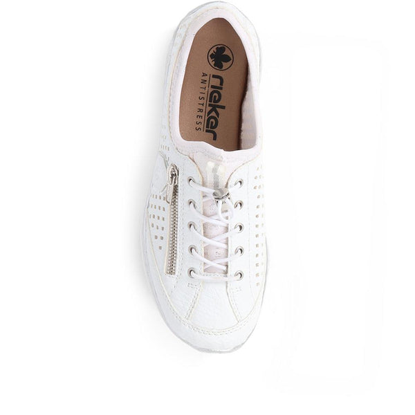 Pavers Slip-On Trainers - White