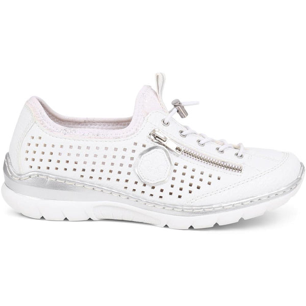 pavers Slip-On Trainers - White