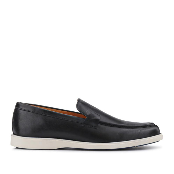 pavers Smart All-Leather Loafers - Black