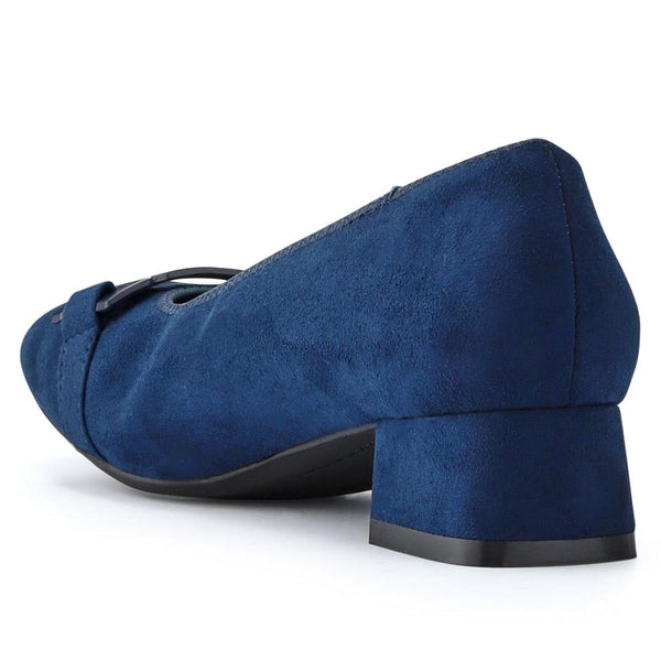 Pavers Smart Cushioned Court Shoes - Navy