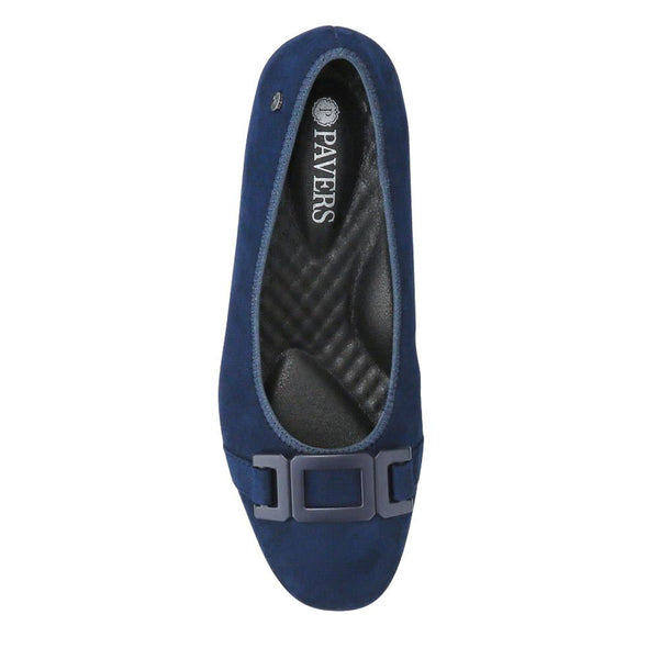 Pavers Smart Cushioned Court Shoes - Navy