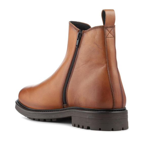 Pavers Smart Leather Chelsea Boots - Tan