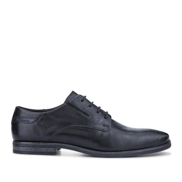 pavers Smart Leather Derby Shoes - Black