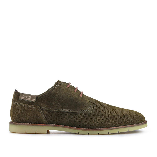 pavers Smart Leather Desert Shoes - Khaki
