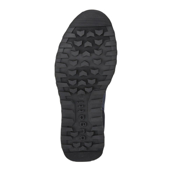 Pavers Smart Leather Lace-Up Trainers - Navy
